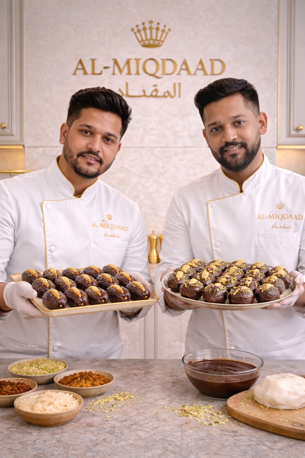 Coming soon concept for signature filled gourmet dates.
